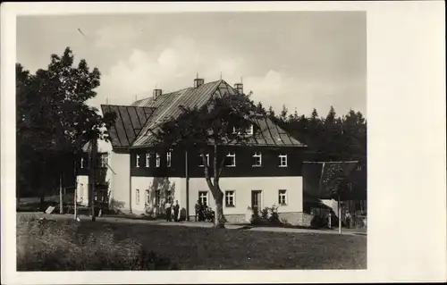 Ak Jöhstadt Erzgebirge, Schullandheim Staatsrealgymnasium Annaberg