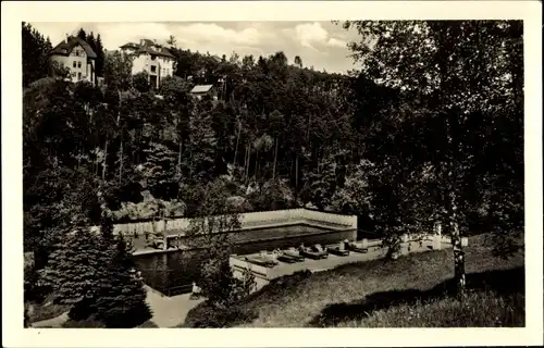 Ak Stadtroda in Thüringen, Badeanstalt