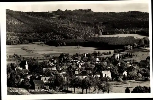 Ak Erlbach im Vogtland Sachsen, Blick nach dem hohen Stein