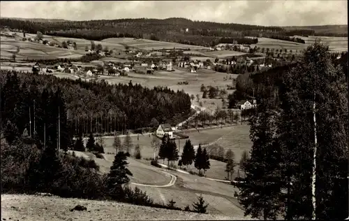 Ak Sohl Bad Elster im Vogtland, Gesamtansicht der Ortschaft, Umgebung