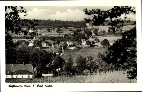 Ak Sohl Bad Elster im Vogtland, Panorama