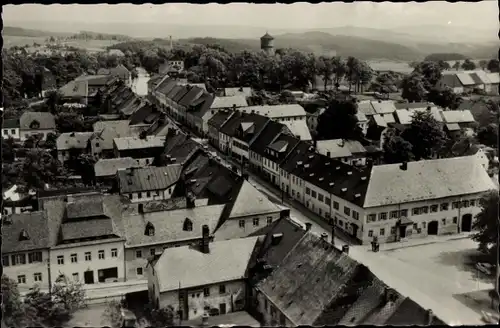 Ak Sayda im Erzgebirge, Vogelschau auf den Ort