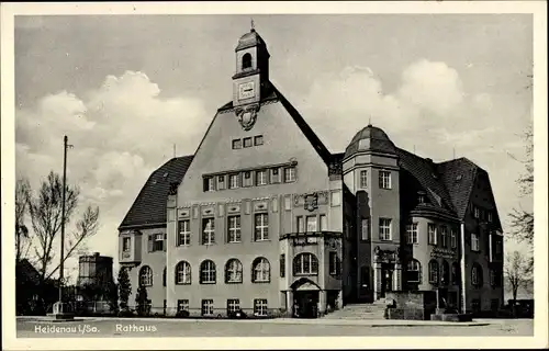 Ak Heidenau in Sachsen, Rathaus