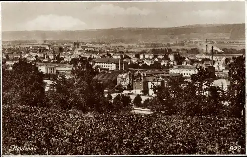 Ak Heidenau in Sachsen, Ortsansicht
