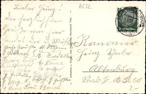 Ak Bad Klosterlausnitz in Thüringen, Ortsansicht, Kirche