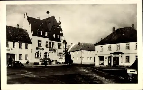 Ak Bad Klosterlausnitz in Thüringen, Blick auf das Rathaus
