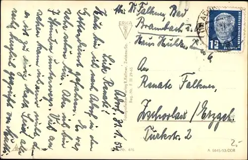 Ak Adorf im Vogtland, Ortspartie, Stadtkirche