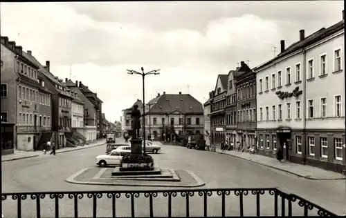 Ak Hainichen in Sachsen, Platz der DSF