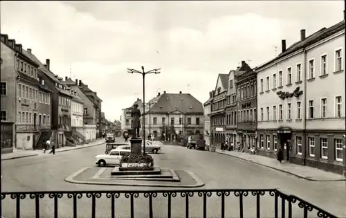 Ak Hainichen in Sachsen, Platz der DSF