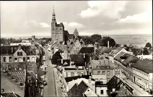Ak Tangermünde an der Elbe, Blick vom Neustädter Tor