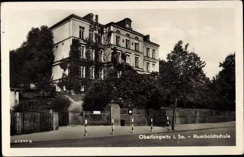 Ak Oberlungwitz in Sachsen, Humboldtschule