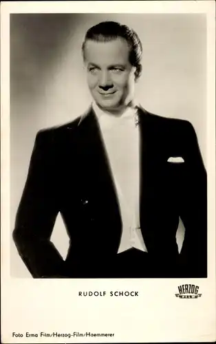 Ak Schauspieler Rudolf Schock