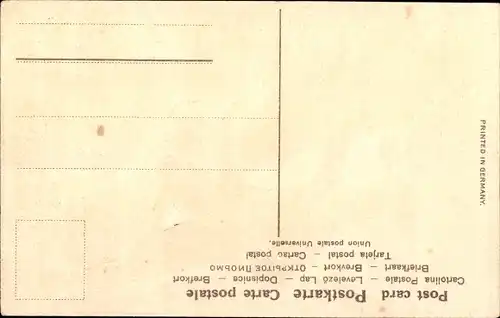 Lied Präge Litho Das Vilja Lied, Es lebte eine Vilja, ein Waldmägdelein, Jäger