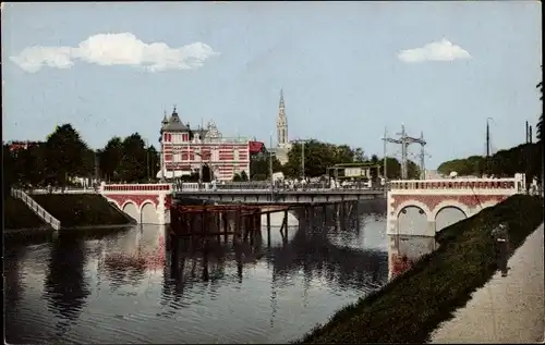 Ak Groningen Niederlande, Heerebrug