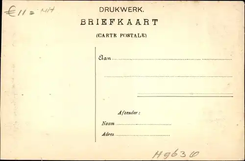 Ak Aerdenhout Nordholland Niederlande, Schulpweg