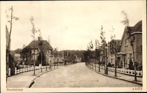 Ak Assen Drenthe Niederlande, Boschstraat