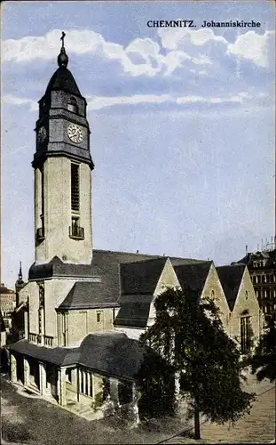 Ak Chemnitz in Sachsen, Johanniskirche