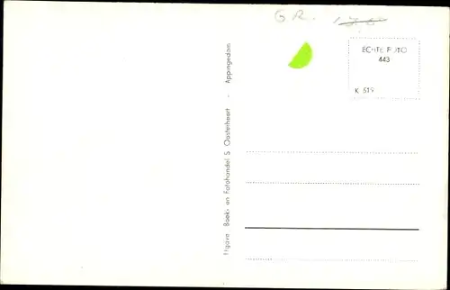 Ak Appingedam Groningen Niederlande, Damsterdiep