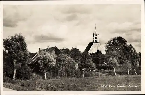 Ak Warffum Groningen Niederlande, N. H. Kerk Breede