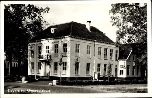 Ak Slochteren Groningen, Gemeentehuis