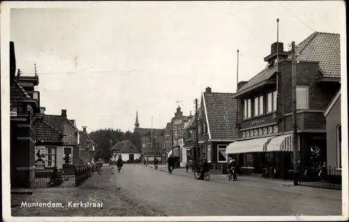 Ak Muntendam Groningen, Kerkstraat