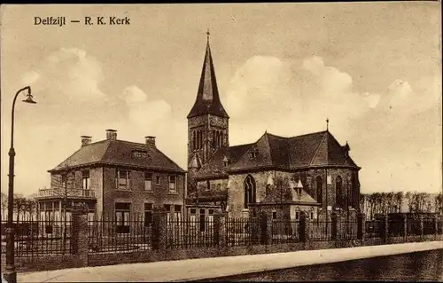 Ak Delfzijl Groningen, R. K. Kerk