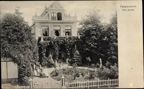 Ak Paterswolde Drenthe Niederlande, Villa Gretha