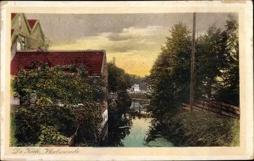 Ak IJsselmonde Rotterdam Südholland Niederlande, de Kolk