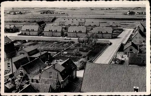 Ak Zuidland Südholland, Vogelvlucht