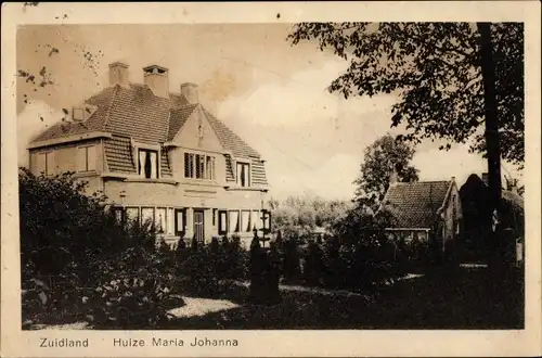 Ak Zuidland Südholland, Huize Maria Johanna