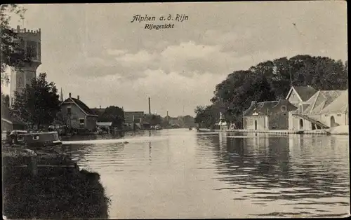 Ak Alphen aan den Rijn Südholland, Rijngezicht