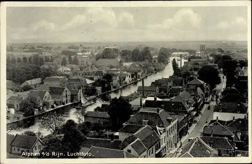 Ak Alphen aan den Rijn Südholland, Luchtfoto