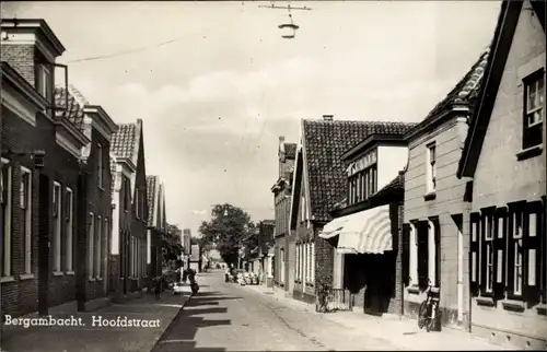 Ak Bergambacht Südholland, Hoofdstraat