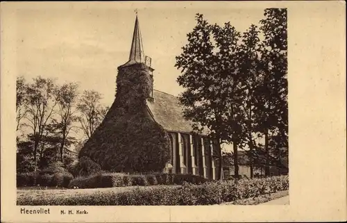 Ak Heenvliet Südholland, Ned. Herv. Kerk