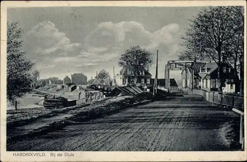 Ak Hardinxveld Südholland, Bij de Sluis