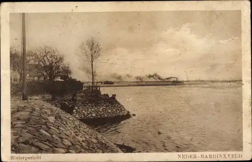 Ak Neder Hardinxveld Südholland, Riviergezicht