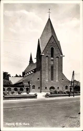 Ak Heeze Nordbrabant Niederlande, R. K. Kerk