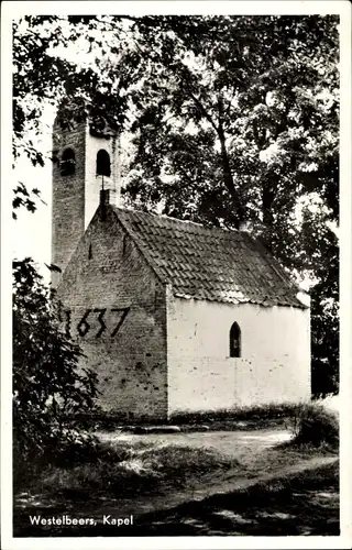 Ak Westelbeers Nordbrabant Niederlande, Kapel