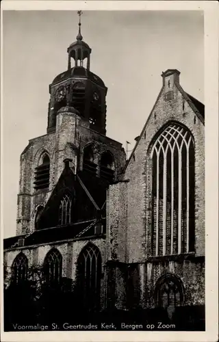 Ak Bergen op Zoom Nordbrabant Niederlande, Voormalige St. Geertrudes Kerk