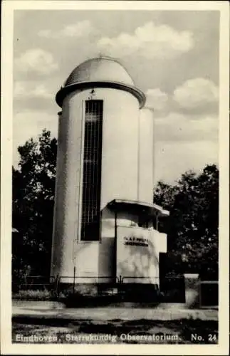 Ak Eindhoven Nordbrabant Niederlande, Sterrekundig Observatorium