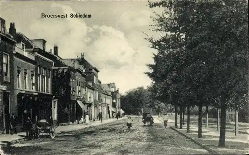 Ak Schiedam Südholland Niederlande, Broersvest