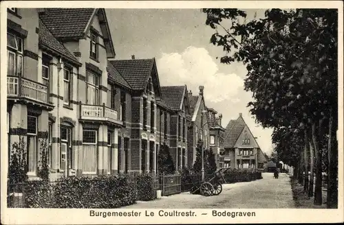 Ak Bodegraven Südholland, Burgemeester Le Coultrestr.