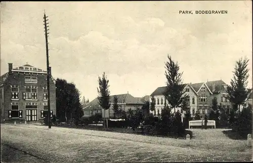Ak Bodegraven Südholland, Park