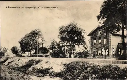 Ak Alblasserdam Südholland, Hoogendijk Villa Steenhoeve