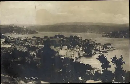 Ak Arnavutkeuy Arnavutköy Konstantinopel Istanbul Turkey, Panorama