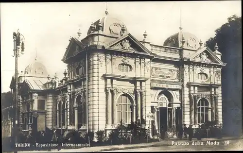 Ak Torino Turin Piemonte, Esposizione Internazionale, Palazzo della Moda