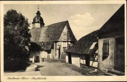 Ak Stadtroda in Thüringen, Stadtkirche