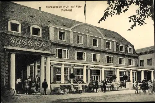 Ak Wyk auf Föhr Nordfriesland, Kurhaus