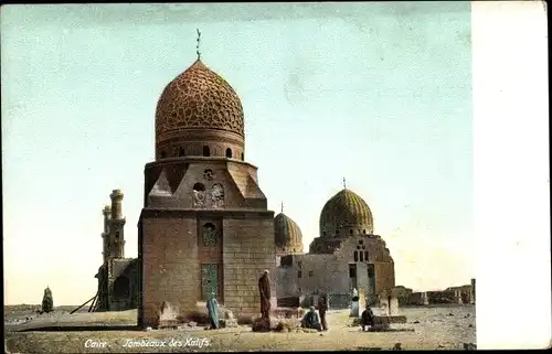Ak Cairo Kairo Ägypten, Tombeaux des Kalifs