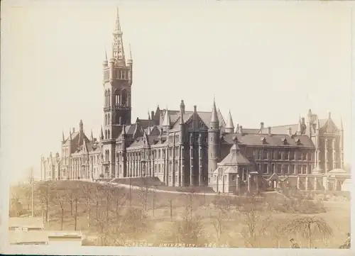 Kabinett Foto Glasgow Schottland, Universität, University